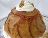 Foto del paso 5 de la receta: Torta invertida de manzana y yogurt