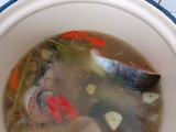 Sup/pindang ikan patin bumbu iris