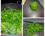 A picture of step 2 of Jap Chae (stir fried sweet potato glass noodles).