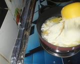 A picture of step 3 of Milk Powder Burfi/Milk Sweet.