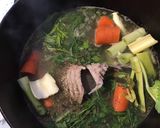 A picture of step 1 of California Farm Rabbit Broth Gravy.