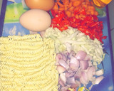 A picture of step 1 of Indomie and egg source.