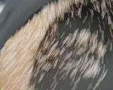 A picture of step 7 of Amaranth or Rajgira Halwa.