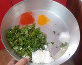 পালং থেপলা (Palak thepla recipe in Bengali) রেসিপির ধাপ 1 ছবি