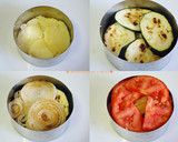 Foto del paso 3 de la receta: Timbal de verduras y feta con salsa de ñoras