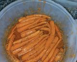Foto del paso 2 de la receta: Zanahoria y alitas adobadas al horno