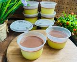 Foto langkah ke 7 dari resep Puding Kentang Vla Cokelat.