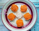 A picture of step 7 of Mango Panna Cotta!.