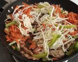 A picture of step 4 of Fried Rice.