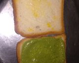 A picture of step 4 of Tawa sandwich toast.