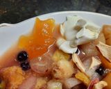 Foto del paso 4 de la receta: Frutas tibias cocinadas en sartén