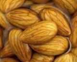 A picture of step 1 of Badam shake.