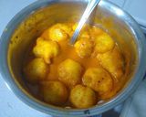 A picture of step 12 of Gojju Ambade.