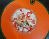 A picture of step 3 of Fruit shrikhand.