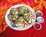 A picture of step 8 of Gujia Dahi Badas.