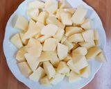 Foto del paso 1 de la receta Patatas bravas y montaditos de lomo