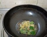 A picture of step 3 of Green Gram Osaman (moong dal).