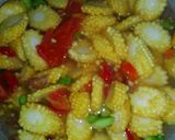 Foto langkah ke 4 dari resep Tumis putren cumi asin.