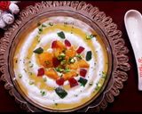 मैंगो कस्टर्ड विद वनीला क्रीम (Mango custard with vanilla cream recipe in hindi) रेसिपी चरण 8 फोटो