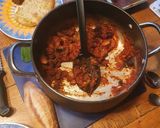 A picture of step 3 of Mini dreams of aubergines.