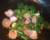 A picture of step 7 of Chilli Chicken (dry).