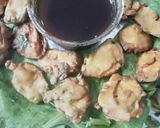 A picture of step 5 of Raw Banana Palak Fritters(Jain Food).