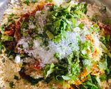 A picture of step 2 of Left over rice Lauki muthiya.