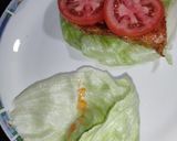A picture of step 6 of Lettuce Sandwich.