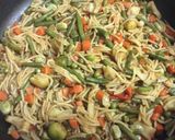 Foto del paso 1 de la receta Fideos orientales caseros🍜