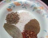 A picture of step 3 of Chana Achari pulao.