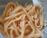 A picture of step 7 of Vegetarian Cao Lau.