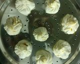 A picture of step 6 of Vegetable momos.