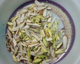 A picture of step 5 of Malai Khaja.