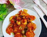 চিলি  এগ রেসিপি ধাপ - 9 ছবি