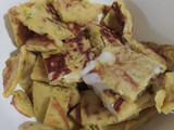 Caldo de torrejas de queso (ecuatoriano)