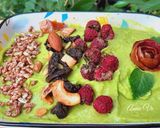 Hình bước làm 4 của món Bữa cơm healthy với nhiều trái cây