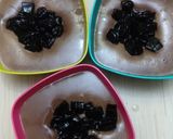 Foto langkah ke 4 dari resep 212.Puding Cappuccino cingcau vla susu pandan.