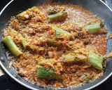A picture of step 4 of Turai ki sabji.