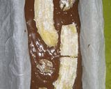Foto del paso 7 de la receta Bizcocho de plátano, cacao y nueces en mambo