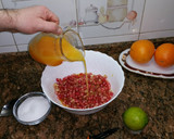 Foto del paso 5 de la receta: Granadas con zumo de naranja