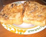 A picture of step 5 of Bread with Egg.