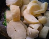A picture of step 2 of Jeera aloo.