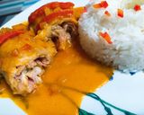 Foto del paso 5 de la receta: Jamoncito de Pollo con Jamón y Queso