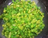 A picture of step 1 of Hara Bhara Kabaab.