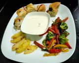 चीज़ फ़ॉन्ड्यू (cheese fondue recipe in Hindi) रेसिपी चरण 5 फोटो