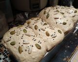 Foto langkah ke 4 dari resep Roti Tawar Gandum.