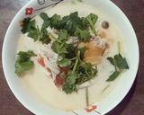 รูปขั้นตอนการทำที่ 3 ของ ต้มข่าไก่ ไข่เจียว สูตรคีโต