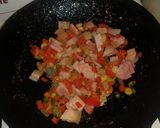 Foto del paso 1 de la receta: Revuelto de espinacas y panceta - keto