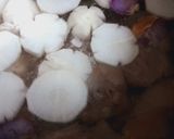 Hình bước làm 1 của món Bún tôm giò heo nấm rơm