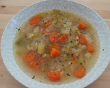 Foto del paso 4 de la receta: Sopa de puerros con hueso de jamón